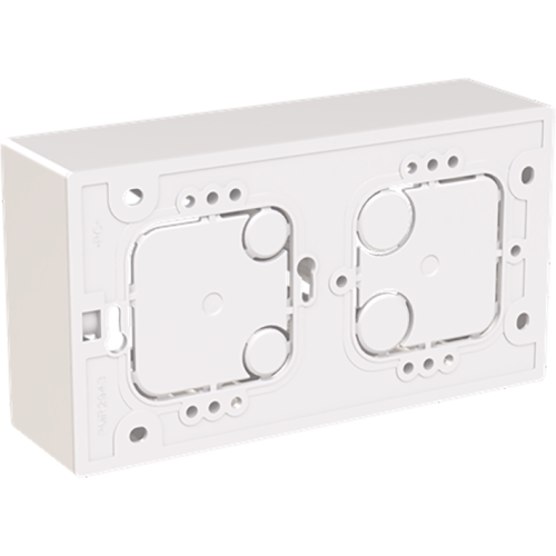 ABB Busch-Jaeger 2-voudig opbouw behuizing Balance SI alpinwit - 9paa00000232743 - 20172395