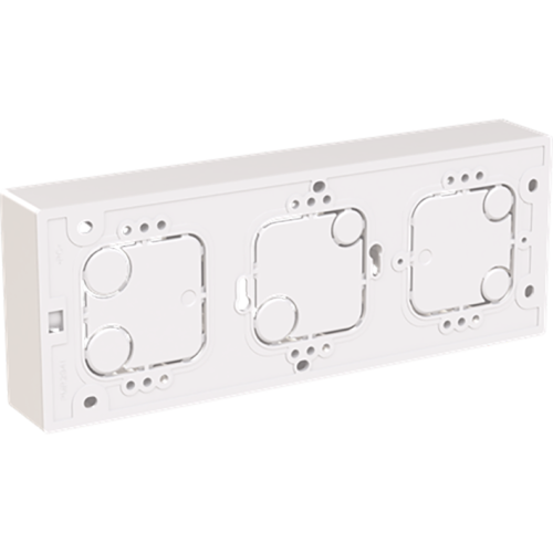 ABB Busch-Jaeger opbouw behuizing vlak 3-voudig Balance SI alpinwit - 9paa00000232749 - 20172399
