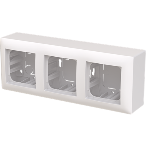 ABB Busch-Jaeger 3-voudig opbouw behuizing Balance SI alpinwit - 9paa00000232751 - 20172396