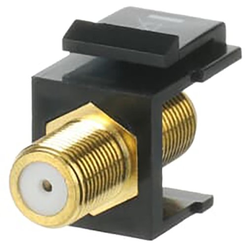 ABB Busch-Jaeger F-connector Keystone-Module zwart - 9paa00000232896 - 20087981