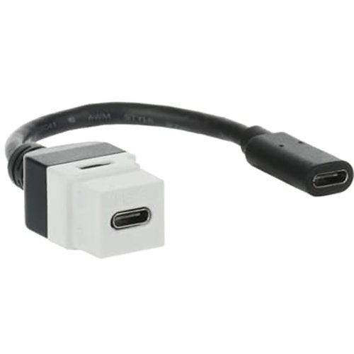 ABB Busch-Jaeger USB Keystone-Module wit - 9paa00000232909 - 20087984