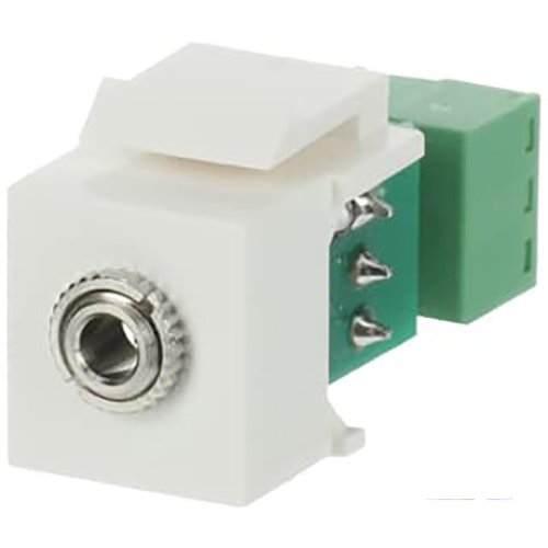 ABB Busch-Jaeger 3,5 mm mini-audio Keystone-Module wit - 9paa00000232916 - 20087986