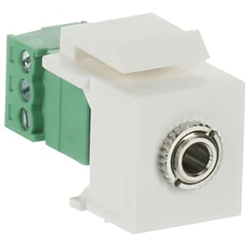 ABB Busch-Jaeger 3,5 mm mini-audio Keystone-Module wit - 9paa00000232917 - 20087986