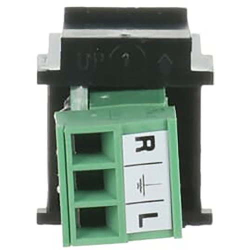 ABB Busch-Jaeger 3,5 mm mini-audio Keystone-Module zwart - 9paa00000232922 - 20087987
