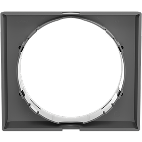 ABB Busch-Jaeger Busch-W&auml;chter&reg; PRO design afneembaar frame studiowit - 9paa00000233888 - 20091058