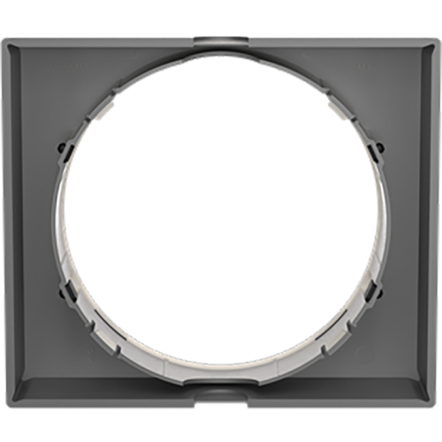 ABB Busch-Jaeger Busch-W&auml;chter&reg; PRO design afneembaar frame roestvrij staal - 9paa00000233896 - 20091060