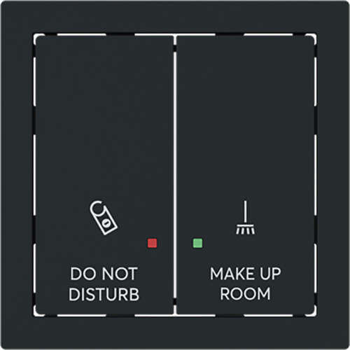 ABB Busch-Jaeger wippen v serie disturb/room art-matzwart - 9paa00000236113 - 20089143