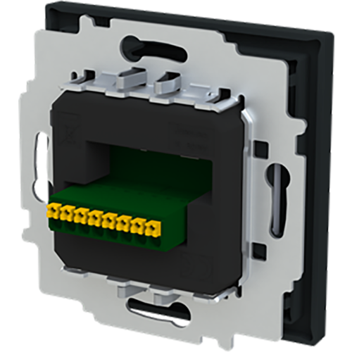 ABB Busch-Jaeger pulsdrukker bel DND/MUR art-matzwart 24V - 9paa00000236133 - 20089149