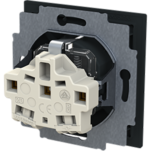 ABB Busch-Jaeger wcd ra kv cpl inb art-matzwart Safety+ - 9paa00000236178 - 20090080