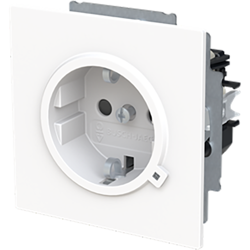 ABB Busch-Jaeger wcd ra cpl bedrijfsLED inb art-matwit Safety+ - 9paa00000236210 - 20090088