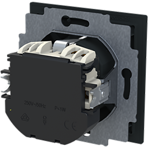 ABB Busch-Jaeger wcd ra cpl bedrijfsLED inb art-matzwart Safety+ - 9paa00000236214 - 20090089