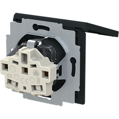 ABB Busch-Jaeger wcd ra kv kd cpl inb art-matzwart - 9paa00000236223 - 20090184