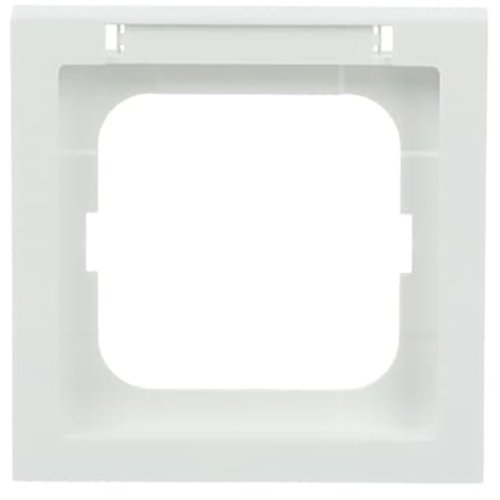 ABB Busch-Jaeger tekstafdekraam hoekig 1v f-studiowit - 9paa00000239268 - 20089521
