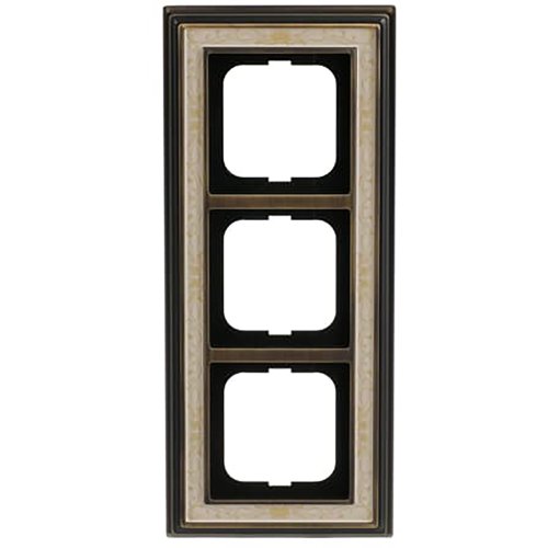 ABB Busch-Jaeger afdekraam 3v dynasty antiek decor ivoor - 9paa00000239272 - 20089616
