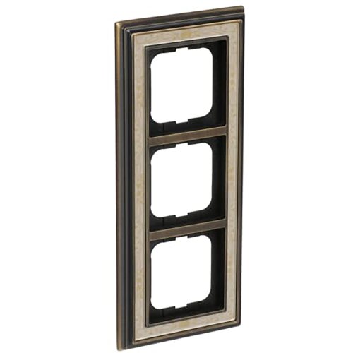 ABB Busch-Jaeger afdekraam 3v dynasty antiek decor ivoor - 9paa00000239274 - 20089616