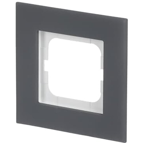 ABB Busch-Jaeger afdekraam 1v carat-porselein antraciet - 9paa00000239277 - 20089701