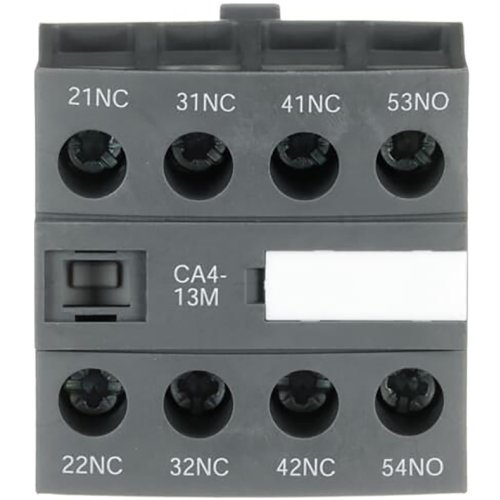 ABB Componenten Hulpcontact frontmontage 4blok 1NO+3NC tbv magneetschak. AF09, AF16..- - 9paa00000240337 - 20093576