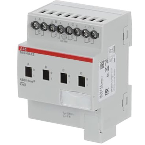 ABB Busch-Jaeger Schakel aktor, standaard KNX 4-voudig, 6 ampere - 9paa00000243663 - 20087862
