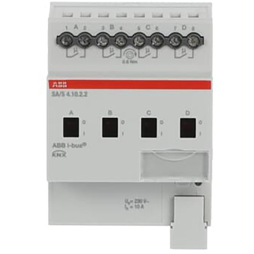 ABB Busch-Jaeger Schakel aktor, standaard KNX 4-voudig, 10 ampere - 9paa00000243671 - 20087866