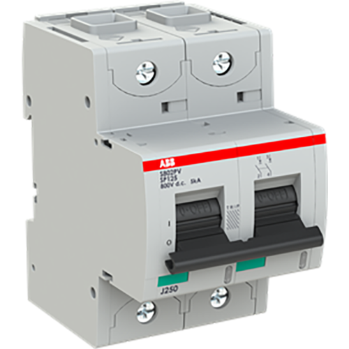 ABB Componenten Installatieautomaat S802PV-SP125 - 9paa00000244737 - 20112873