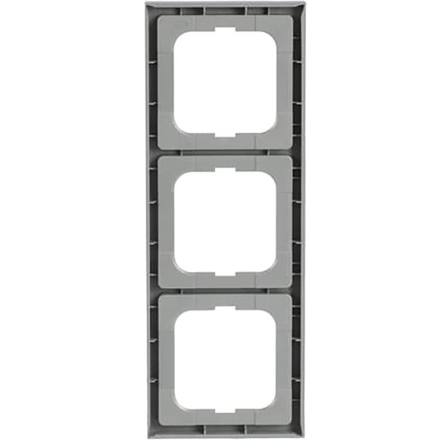 B&J afdekraam 3v hoekig alu/zilver 1723-183k - 9paa00000249992 - 3130313