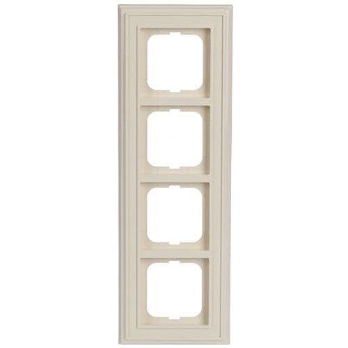 ABB Busch-Jaeger afdekraam 4v dynasty ivoor - 9paa00000250062 - 20089627