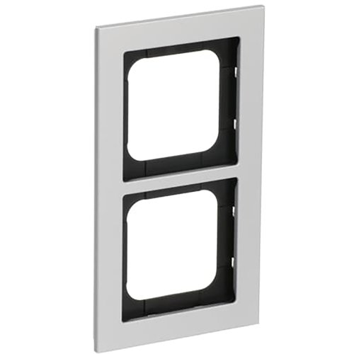 ABB Busch-Jaeger afdekraam 2v ax-titanium - 9paa00000250099 - 20089640
