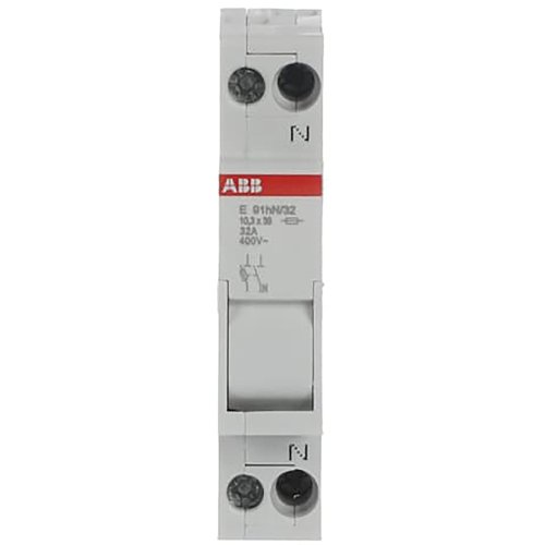 ABB Componenten Zekeringhouder,1p+n max 32A, voor 10,3x38mm fuse - 9paa00000250499 - 20124336