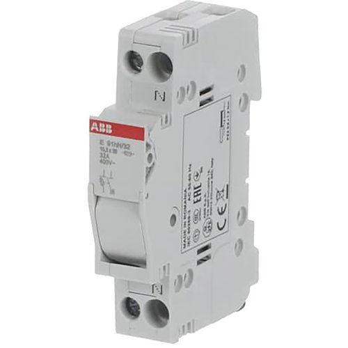 ABB Componenten Zekeringhouder,1p+n max 32A, voor 10,3x38mm fuse - 9paa00000250500 - 20124336