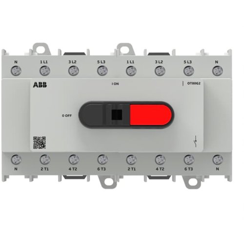 ABB Componenten OT plus lastscheider framemaat G2 80A, 8P - 9paa00000250968 - 20209795