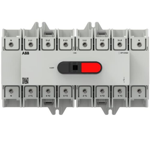 ABB Componenten OT plus lastscheider framemaat G3 125A, 8P - 9paa00000251937 - 20209791