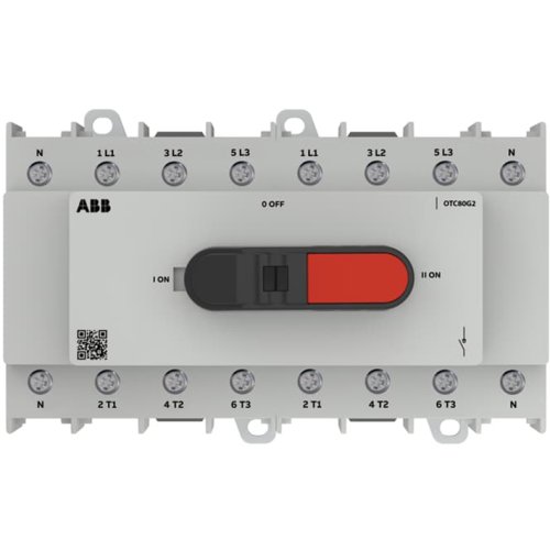 ABB Componenten OT plus omschakelaar framemaat G2 80A, 4P - 9paa00000251961 - 20097608