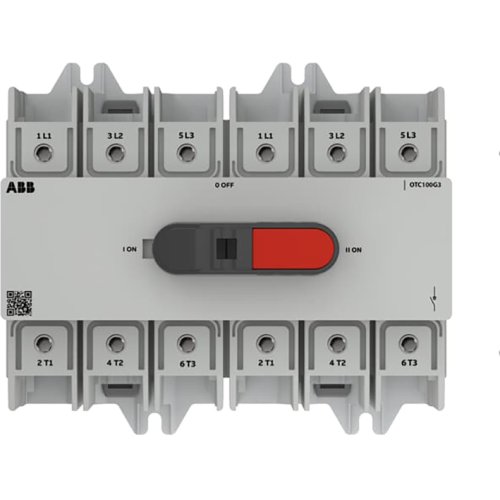 ABB Componenten OT plus omschakelaar framemaat G3 100A, 3P, UL98 - 9paa00000251978 - 20097617