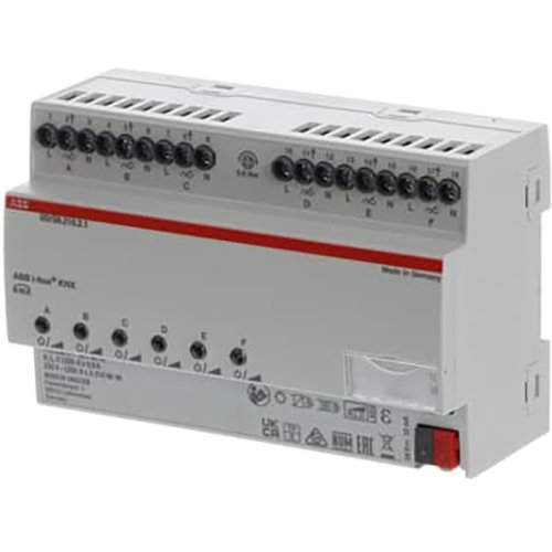 ABB Busch-Jaeger KNX LED Dimmer, 6-v, 210 W/VA, DINrail - 9paa00000252700 - 20090302