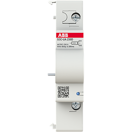 ABB Componenten S3C-UA 230D Minimum spanningsspoel S3C-UA 230DVdc/ac - 9paa00000254016 - 20196899