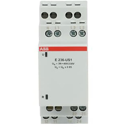 ABB Componenten Netwachtersrelais 3 fasen + nul 2 wisselcontacten - 9paa00000257309 - 20114112