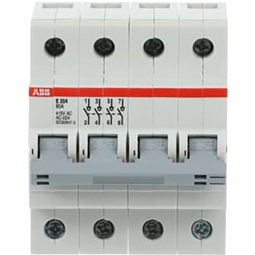 ABB Componenten Modulaire schakelaar E200 4P 80A grijs - 9paa00000257337 - 20202498