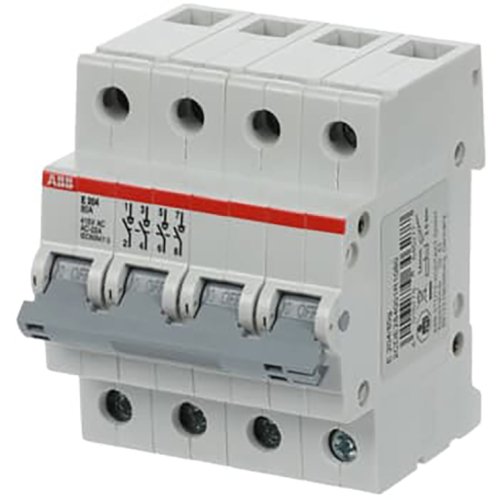 ABB Componenten Modulaire schakelaar E200 4P 80A grijs - 9paa00000257338 - 20202498
