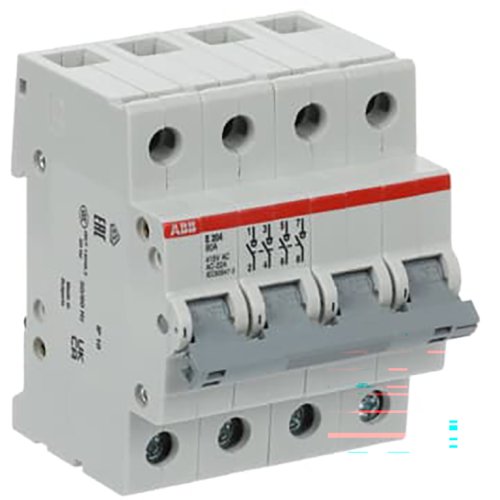 ABB Componenten Modulaire schakelaar E200 4P 80A grijs - 9paa00000257339 - 20202498