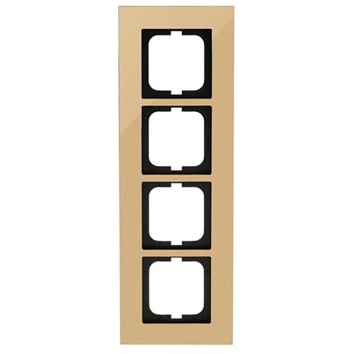 ABB Busch-Jaeger afdekraam 4v c-goud - 9paa00000257536 - 20089516