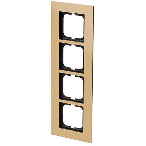 ABB Busch-Jaeger afdekraam 4v c-goud - 9paa00000257537 - 20089516