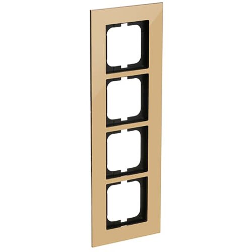 ABB Busch-Jaeger afdekraam 4v c-goud - 9paa00000257538 - 20089516