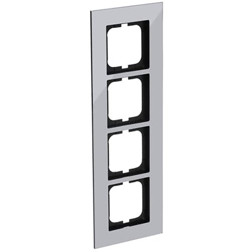 ABB Busch-Jaeger afdekraam 4v c-chroom - 9paa00000257543 - 20089520