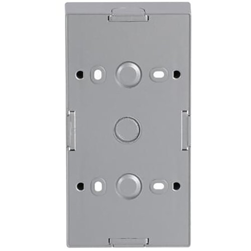 ABB Busch-Jaeger opbouwbak met bodem 2v f-aluzilver - 9paa00000257576 - 20089877