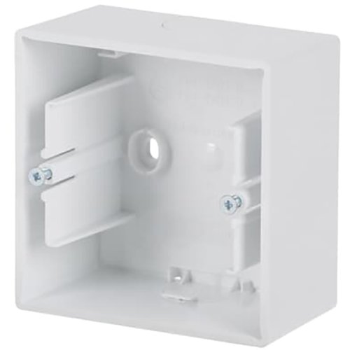 ABB Busch-Jaeger opbouwbak met bodem 1v f-matwit - 9paa00000257579 - 20089883