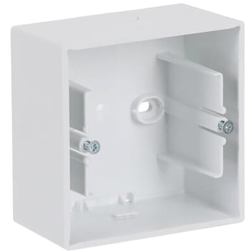 ABB Busch-Jaeger opbouwbak met bodem 1v f-matwit - 9paa00000257580 - 20089883