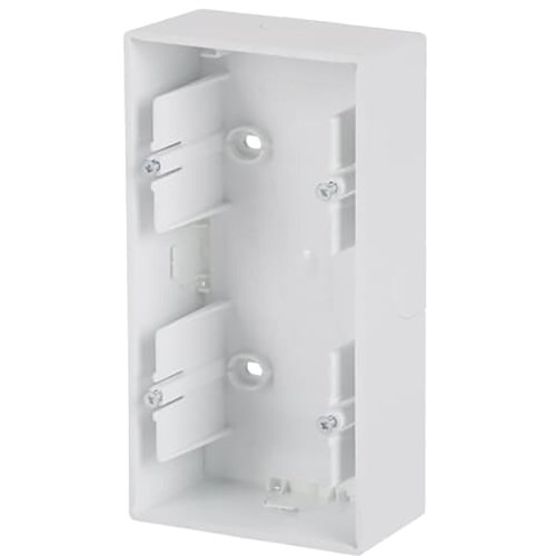 ABB Busch-Jaeger opbouwbak met bodem 2v f-matwit - 9paa00000257584 - 20089884