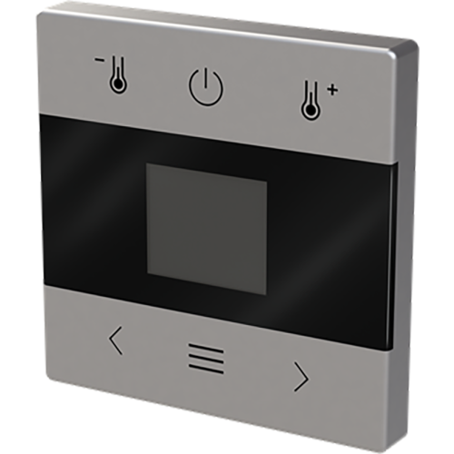 ABB Busch-Jaeger cpl thermostaat div symbolen 6v pure-rvs - 9paa00000258942 - 20090773