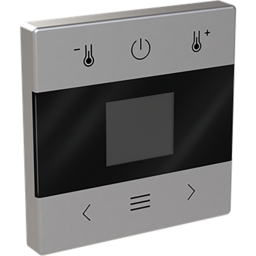 ABB Busch-Jaeger cpl thermostaat div symbolen 6v pure-rvs - 9paa00000258943 - 20090773