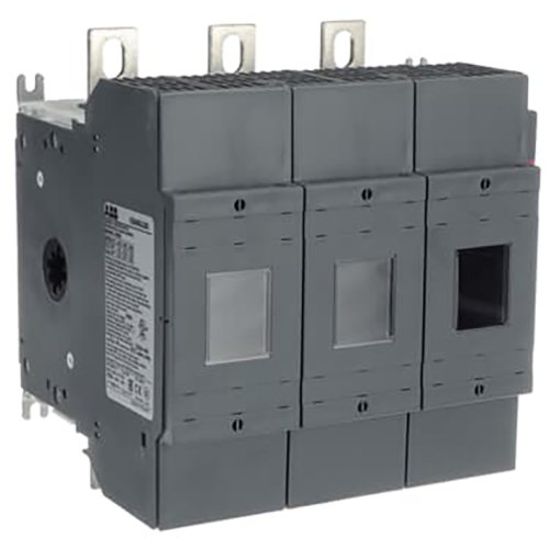 ABB Componenten Veilighedenlastscheider 400A, 3P, J zekering, bediening rechts - 9paa00000259843 - 20094883